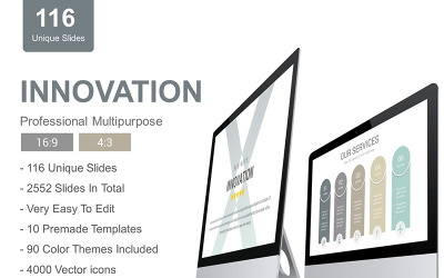 Inovace PowerPoint šablony