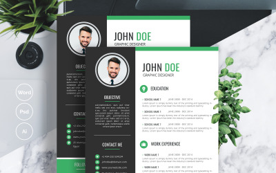 John Doe + visitkortsmall