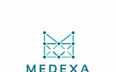 M Letter - Medexa Logo Template