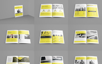 Proposta pronta per la stampa VOLUME 2+ articoli inclusi - Modello di identità aziendale