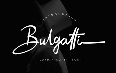 Розкішний курсивний шрифт Bulgatti