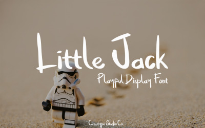 Písmo Little Jack