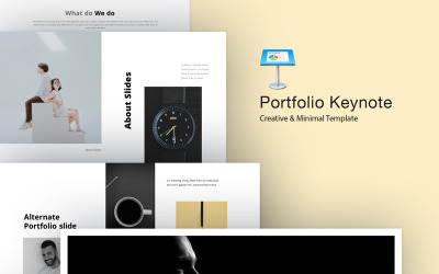 Портфолио - - Шаблон Keynote