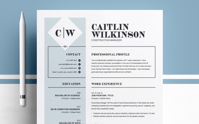 "Wilkinson" modèle de CV Premium #76461
