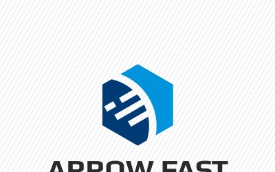 Arrow Fast Logo Template