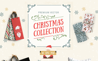 Vector Christmas Collection - Illustratie