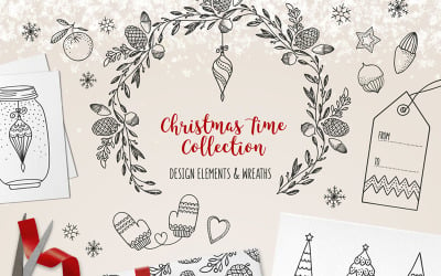 Christmas Time Collection - Illustration