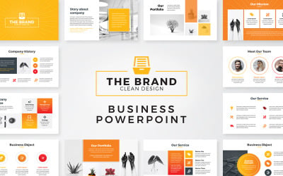 Бренд - шаблон PowerPoint