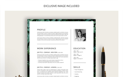 FERNS CV + Plantilla de CV para carta de presentación