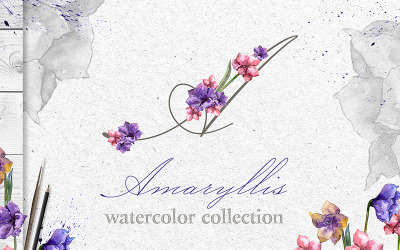 Ilustrace "Amaryllis Watercolor Png" #76787