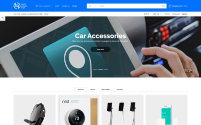 IXI - Smart Gadgets Clean Bootstrap E-Commerce PrestaShop Theme