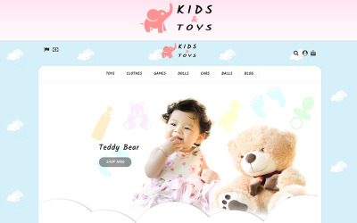 Kinderspielzeug Store PrestaShop Theme