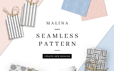 MALINA 36 Naadloos patroon