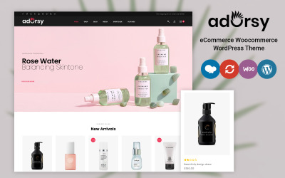 Adorsy - Tema WooCommerce Elementor per negozio di moda e accessori