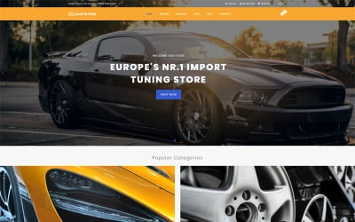 Autotun - Cars &amp; Motorcycles Clean Shopify Theme