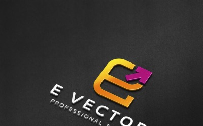 E Vector - E Letter Logo Template