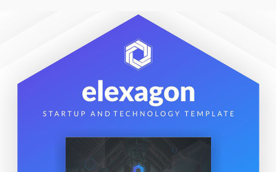 Elexagon - PowerPoint-sjabloon opstarten