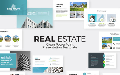 Real Estate PowerPoint template