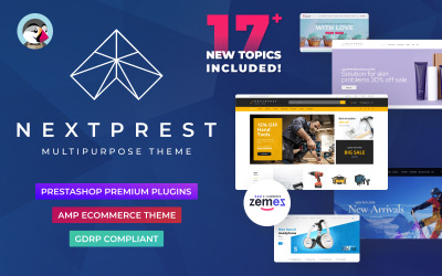 Reszponzív Nextprest - Website Ecommerce Online Store PrestaShop sablon 76952