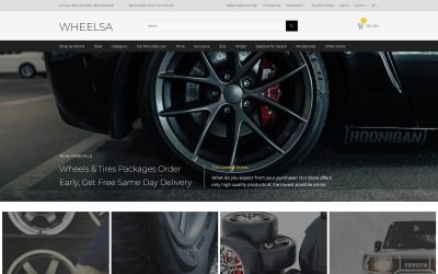 Wheelsa - Cars &amp; Motorcycles Ready-to-Use Clean OpenCart Template