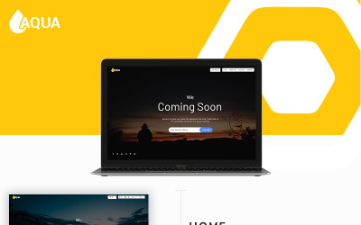 "Aqua Coming Soon" - Спеціальна сторінка №77066
