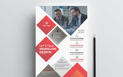 Business Grow Flyer - Corporate Identity Template