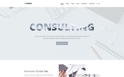 INVENIO - Konzultáció a használatra kész Joomla sablonnal