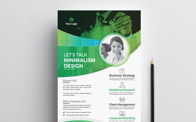Let&#039;s Talk Awesome Flyers - Corporate Identity Template