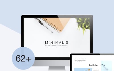 Modèle PowerPoint minimaliste
