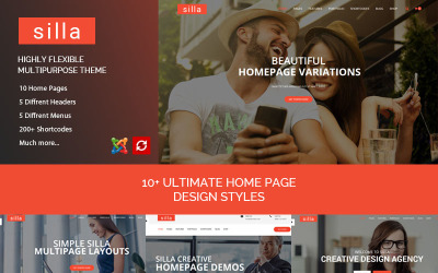 Silla | Responsywny uniwersalny szablon Joomla