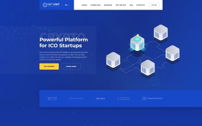 Get Unit - ICO Crypto Currency Multipage Website Template HTML