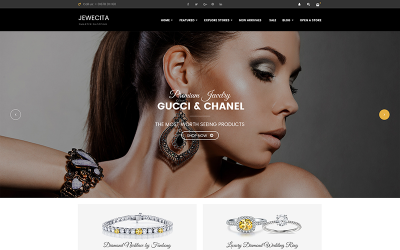 Jewecita - Sectioned Responsive Jewelry Store Shopify Theme #77151