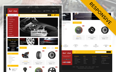 Autoclue - Spare Parts Store OpenCart Responsive Mall