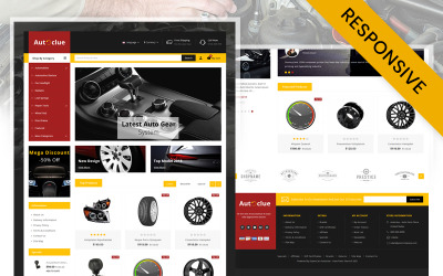 Autoclue - Spare Parts Store OpenCart-sjabloon