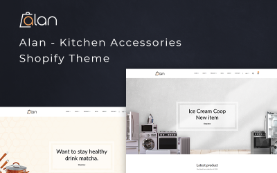 Alan - Kitchen Accessories Shopify Teması