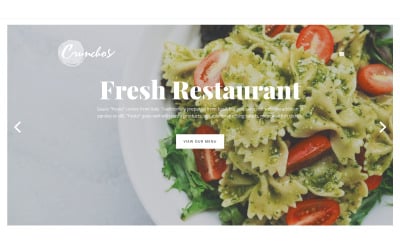Crunchos - Restaurant kant-en-klaar modern WordPress Elementor-thema