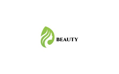 Modelo de logotipo de beleza