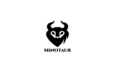 Minotaur Logo šablona