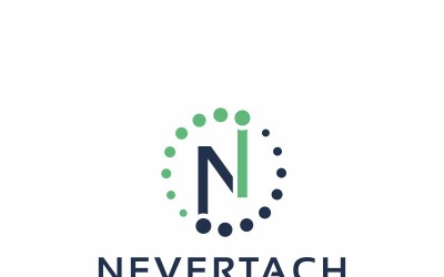 Nevertach N Letter Logo Template