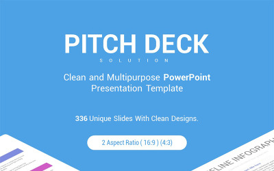 Prezentacja rozwiązania Pitch Deck Szablon PowerPoint