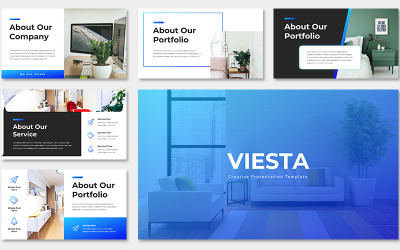 Viesta Creative - modelo de apresentação