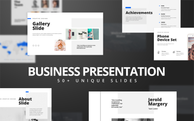 Wake- Modern &amp; Stylist Presentation PowerPoint template