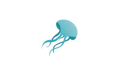 Denizanası Logo Şablonu