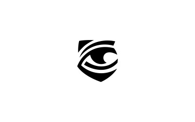 Szablon Logo bezpieczne oko