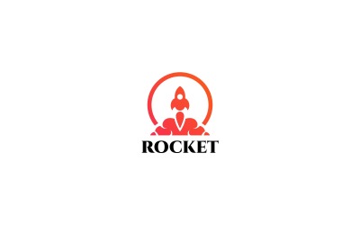 Szablon Logo rakiety