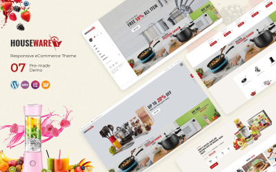 Articles ménagers - Thème WooCommerce réactif