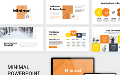Minimalny - szablon PowerPoint