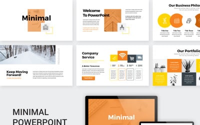 Минимальный - шаблон PowerPoint