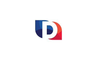 Szablon Logo litery D.