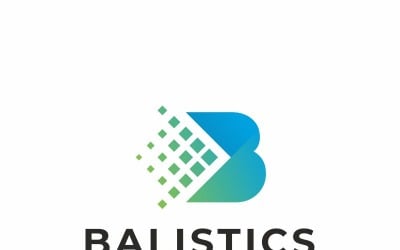 Balistics B Letter Logo Template